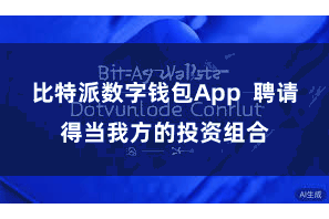 比特派数字钱包App 聘请得当我方的投资组合