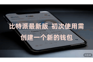 比特派最新版  初次使用需创建一个新的钱包