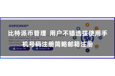 比特派币管理  用户不错选拔使用手机号码注册简略邮箱注册