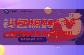 比特派钱包安卓版  比特派开发迥殊的安全团队
